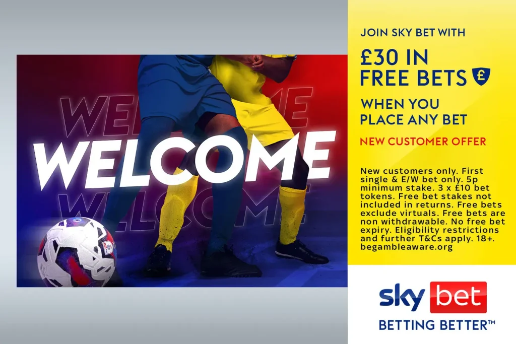 Skybet golf welcome bonus